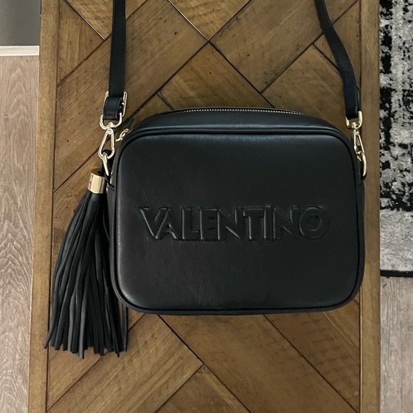 NWT Valentino Mia Embossed Leather Shoulder Bag - Picture 6 of 9